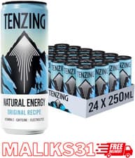 Image of Tenzing Natural Energy Drink - Original Recipe 250ml (Pack of 24)