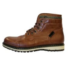 Image of Firetrap Mens Aubin Mess Boots Hiker Lace Up Leather Upper