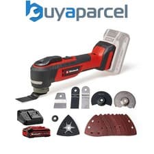 Image of Einhell Professional 18v Cordless Brushless Multi Tool TP-MG 18 Li BL + 4ah Kit
