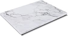 Image of Rectangular Marble Cheese Board 11.5 x 15 Inch Gray Marble Serving Board