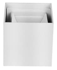 Image of 5W LED UP and Down Square Wall Light, 4000K, 700lm, White - VT-759 217088