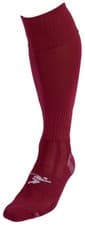 Image of Precision Plain Pro Football Socks Junior Maroon (Size 3-6)