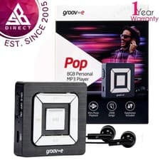 Image of Groov-e 8GB Portable MP3 Player│Supports MP3 & WMA│6 hours Music Playback│Black