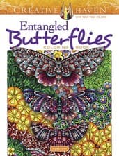 Image of Creative Haven Entangled Butterflies Coloring Book - 9780486828145