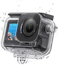 Image of TELESIN Waterproof Case for DJI Osmo Action 6, 60m Underwater Housing with Quick