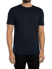 Image of BOSS Men's Tales Logo T-Shirt, Blue