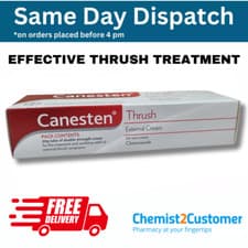 Image of Canesten Thrush External Cream 2% For Men & Women. Relief from itching, soreness