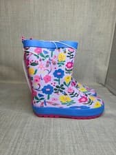 Image of George Floral Pattern Wellington Boots - New with Tags