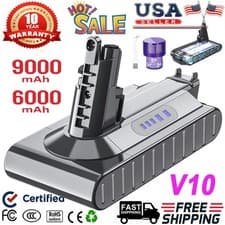 Image of 9500mAh Battery for Dyson V10 SV12 Animal Absolute V10 Cyclone Vacuum Cleaner