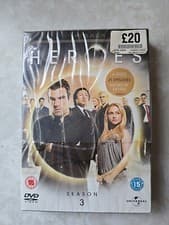 Image of HEROES THE COMPLETE SERIES 3 SEASON THREE THIRD DVD BOXSET NEW & SEALED Free P&P