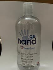 Image of Hand sanitizer gel 500ml bottles