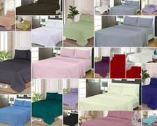 Image of Extra Deep Flannelette Fitted Sheets, Warm Soft Brushed Cotton Bed Sheets
