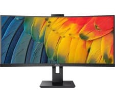 Image of PHILIPS 34B1U5600CH Quad HD 34" Curved VA WLED Monitor - Black