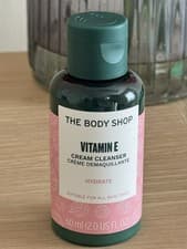 Image of The Body Shop Vitamin E Cream Cleanser Hydrate 60ml | All Skin Types | NEW