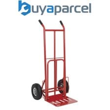 Image of Sealey CST990 Folding Sack Truck with Pneumatic Tyres 250kg Capacity
