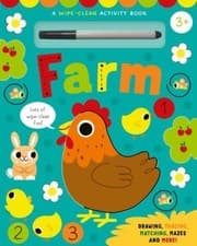 Image of Wipe Clean Activity Farm - 9781917535441