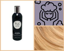 Image of BLONDE HIGHLIGHTED HAIR COLOURED DEPOSITING TONING ENHANCING SHAMPOO VEGAN