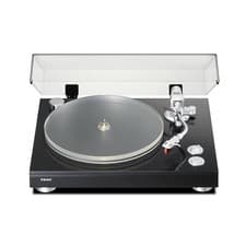 Image of TEAC TN-5BB Turntable - Black Record Player + 2m Red Cartridge + XLR Output