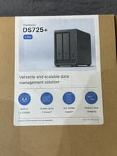 Image of Synology DS725+ 2-Bay NAS 2.5GbE Network Storage Server