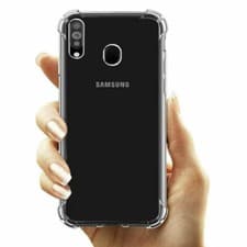 Image of For Samsung A20s A30 A50 A70 Phone Cover Clear Gel Edge Shockproof Bumper Case
