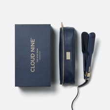 Image of CLOUD NINE The New Wide Iron Hair Straightener Giftset Blue | UK Free Shipping