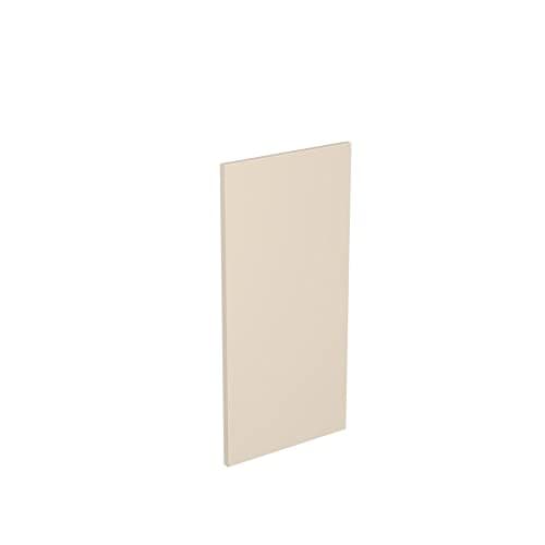 Image of Kitchen Kit Flatpack Unit - J-Pull Door - Screwless Quick Build Kitchen - Panel - Wall End - 800x350mm - Cashmere Matt