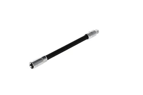 Image of GEDORE Flexible socket spanner extension, 1/4" 6.3 mm square drive, 120 mm long, Tool, 2088, Chrome-plated steel