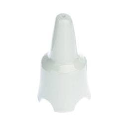 Image of Tall White Porcelain Pie Funnel