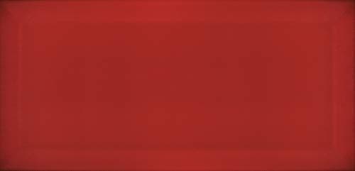 Image of The Bath People 24452 Metro Bevelled Edge Brick Glossy Wall Kitchen Bathroom Tiles, Letterbox Red-(100mm x 200mm), Box of 50