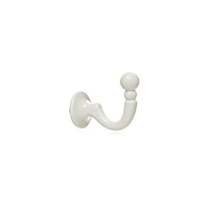 Image of New Edge Blinds Pair Of Metal Tieback Hooks For Curtains (Pair) (Cream)