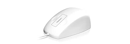 Image of ICY BOX KeySonic Waterproof Silicone Mouse with Touch Sensor for Scrolling IP68 with USB Cable (1.8 m) KSM-5030M-W