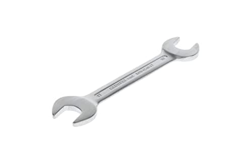 Image of Gedore Red Double Open-End Spanner, SW 16+17 mm, Metric, Short, 160 mm Long, R05121617
