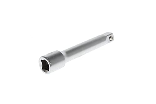 Image of GEDORE red Socket spanner extension, 1/2" 12.5 mm square drive, 125 mm long, Adapter, Tool, R65100024, Chrome-plated steel