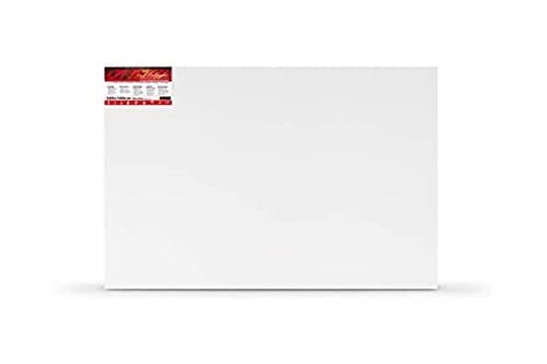 Image of Daler-Rowney Artists' Stretched Canvas, Medium Grain, 350 gsm, 28mm Deep, 39 x 39in - 100 x 100 cm, White
