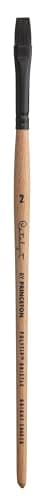 Image of Princeton Catalyst Bright Shader Brush, Synthetic, Short Handle, Size 2, 1 Count