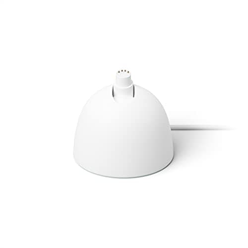 Image of Google Nest Cam Stand - Wired Tabletop Stand for Nest Cam (Battery) Only - Snow