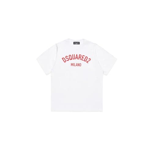 Image of DSQUARED2 Kids DQ1983 Short Sleeve T-Shirt 12 Years White