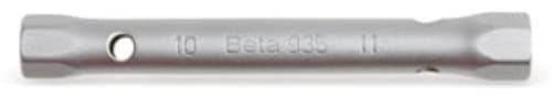 Image of Beta 935 20mm x 22mm Double End Tubular Socket Wrench, 6 Point, with Chrome Plated