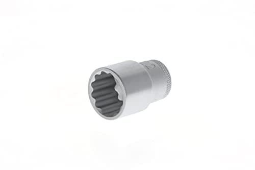 Image of GEDORE Socket, 1/2" 12.5 mm drive, Hexagonal, 22 mm width, Tool, 19 22, Chrome-plated steel