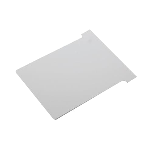 Image of T-Cards Pack of 100 – Inventory, Planning & Scheduling Cards for T-Card Wall Systems and Organisation Boards (White, Size 3 80 x 120mm)