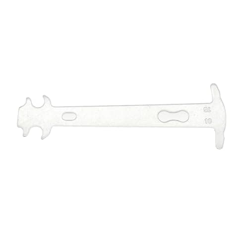 Image of JZK Bicycle chain checker for checking chain wear, bike chain wear indicator tool, cycle chain wear gauge measuring tool for road bike, MTB, mountain bike