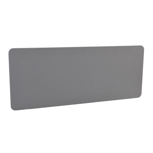 Image of 90x40 cm Gray Desk Privacy Panel - Home Office Divider for Standing/Sitting Work 40 cm Desk Skirt for Enhanced Privacy and t Ideal Solut.