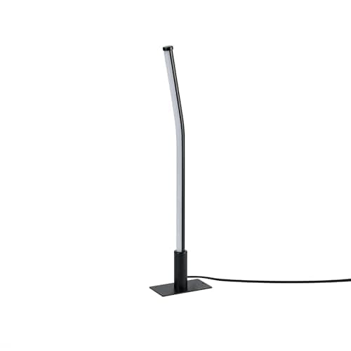 Image of Souxgjey LED Desk Lamp,Touch Control Bedside Lamp with 3 Color Temperatures and Stepless Dimming,6W Modern Slim Table Lamp for Bedroom Nightstand,Living Room or Office,Black