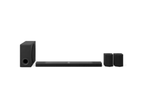Image of LG S95TR - Smart Soundbar, 810W, 9.1.5 Channels, Dolby Atmos and DTS Surround Soundbar, Wide Connectivity, Bluetooth, USB, Optical Input, Black