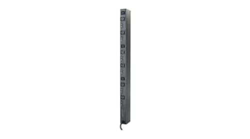 Image of APC Rack PDU - AP7554 - Power Distribution (Basic, Zero U, 16A, 230V, 20 Outlets C13 & 4 Outlets C19, IEC 309, 16A, 3 m. cord)