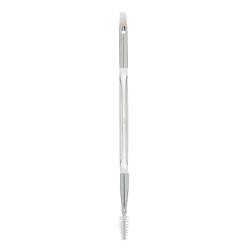 Image of e.l.f. Precision Dual-Sided Eyebrow Brush, Make-up Brush for Shaping, Sculpting & Filling Brows, for Even Application, Vegan & Cruelty-Free