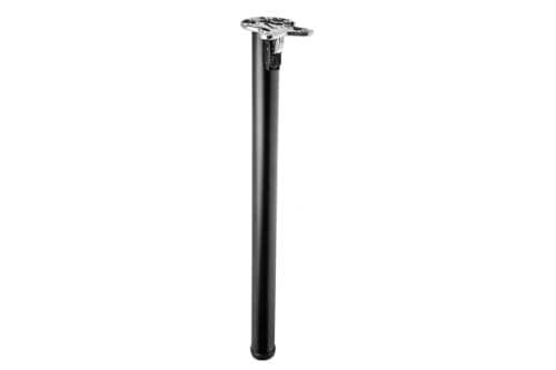Image of Table Folding Leg Breakfast Bar Worktop Support Kitchen Round 710 / 870mm (Black, 87cm)
