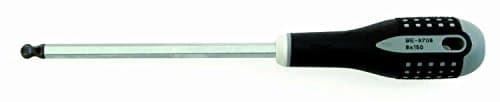Image of Bahco BE-8705 "Ergo" Screwdriver for Hexagonal Head Screws Ball Ended, Multi-Colour, 222 mm