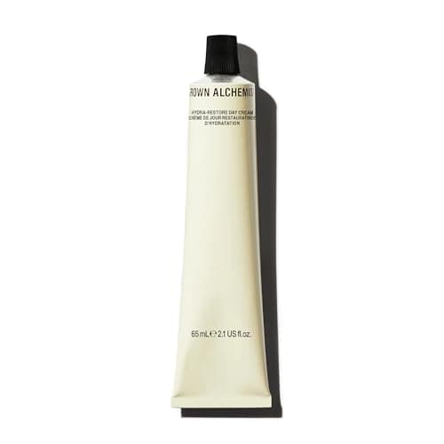 Image of Grown Alchemist Hydra-Restore Day Face Cream - Luxury Daily Moisturising Cream and Natural Make Up Primer - Hydrating Face Moisturiser with Antioxidants Aloe, Vitamin E, Vegan Plant Oils - 12 ml
