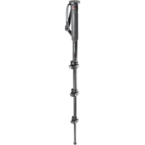 Image of Manfrotto XPRO Carbon Fiber 4-Section Monopod (MPMXPROC4US)
